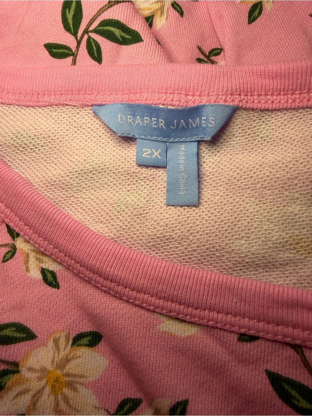 Draper James crew neck sweatshirt women’s plus size 2X - Picture 2 of 4